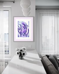 Image 4 of BLUE, BLUE LAVENDER (24X18)