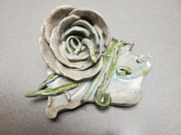 Image 1 of Romantic muted rose wall hanging