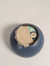 Image 2 of Large powder blue circle