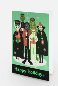 Image 2 of Monster Carols Card Set