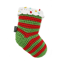 Dogo Crochet Christmas Stocking - Dog Toy 