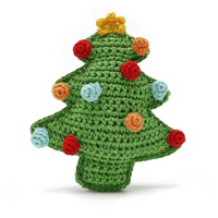 Dogo Crochet Christmas Tree - Dog Toy 