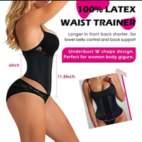 Image 4 of Latex hour glass waist trainer 