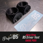 Image of PROJECTB5 - AUDI B5 Drivers Vent Gauge Pods