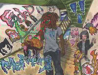 "FADED MEMORY" Art Print