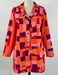 Image of Orange Pink and Red with Purple Trench