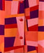 Image of Orange Pink and Red with Purple Trench