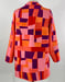 Image of Orange Pink and Red with Purple Trench