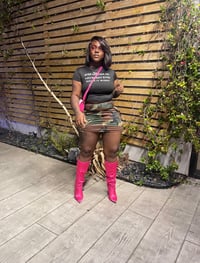 Image 1 of Camo cargo skirt 