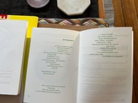 Image 4 of Poem Staple Collage for Jonathan Rajewski & Other Poem by Hannah Brooks-Motl (Fall 2024)