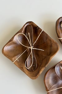 Image 5 of Wood Condiment Bowls | Set of 3