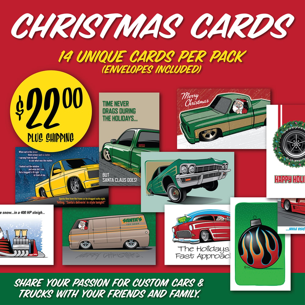 Image of 14-Pack Holiday Cards/Envelopes 