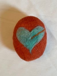 Image 2 of Turquoise Bird / Heart