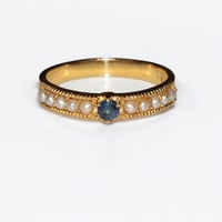 Image 1 of Grace Blue Sapphire Ring