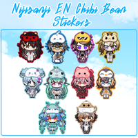 Image 1 of Nijisanji EN Chibi Bean Stickers