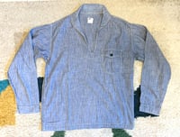 Image 1 of Corona jeans Flat Head indigo dyed wabash shirt, size L