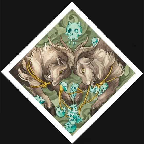 Image of “Squabble” print