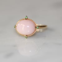 Image 4 of Victorian Pink Opal Ring