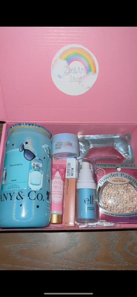 Image of Make up tumbler box Tiffany&Co