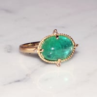 Image 3 of Victorian Emerald Ring