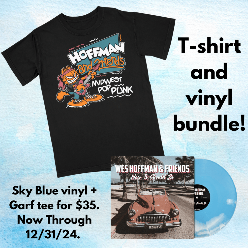 T-shirt and Vinyl Bundle