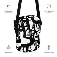 Image 3 of Black Cargo - Contemporary Urban Art Apparel for the Woke  - Script - Utility crossbody bag