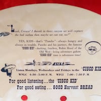 Image 3 of Pancho (Cisco Kid) - Harvest Bread Company - Promotional Advertising Mask (1949)