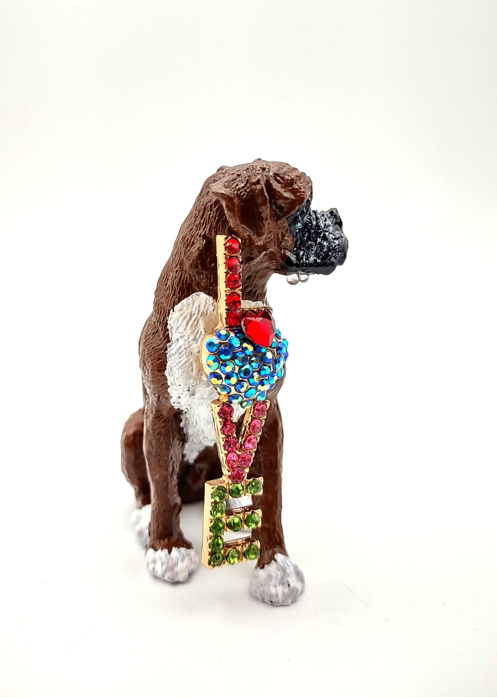 Boxer Love Figure Red
