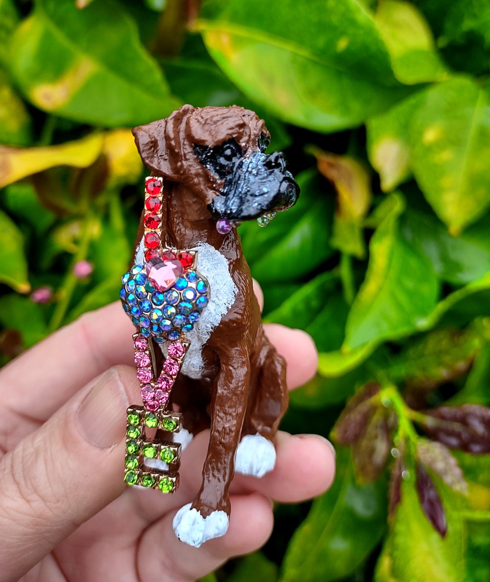 Boxer Love Figure Pink