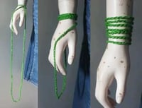 Image 3 of Women hand crochet wild flower jelwery (cotton, choose  color)