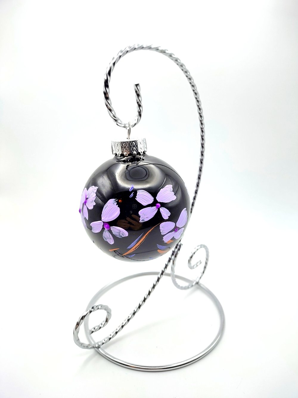 Purple Black Cherry Blossoms 