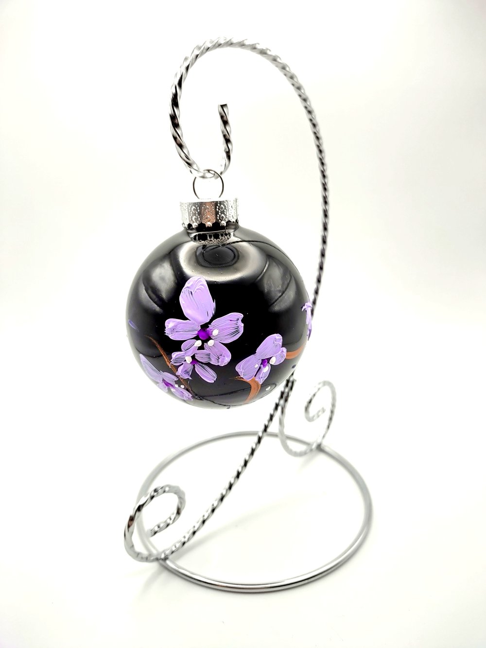 Purple Black Cherry Blossoms