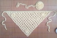 Image 3 of Women hand crochet bandana top