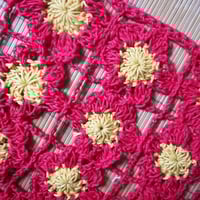 Image 2 of Women hand crochet flower bandana top 