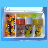 Construction Play Dough Kit