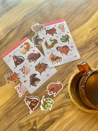 Image 4 of chinese zodiac | 2 sticker sheets