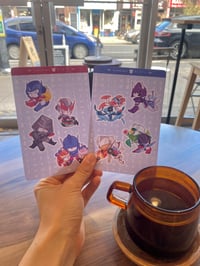 Image 2 of transformers mtmte | 2 sticker sheets