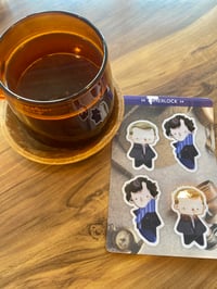 Image 3 of sherlock | sticker sheet