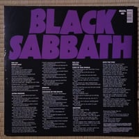 Image 2 of Black Sabbath - Master of Reality