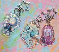 Image 1 of Holo-Star Keychains!