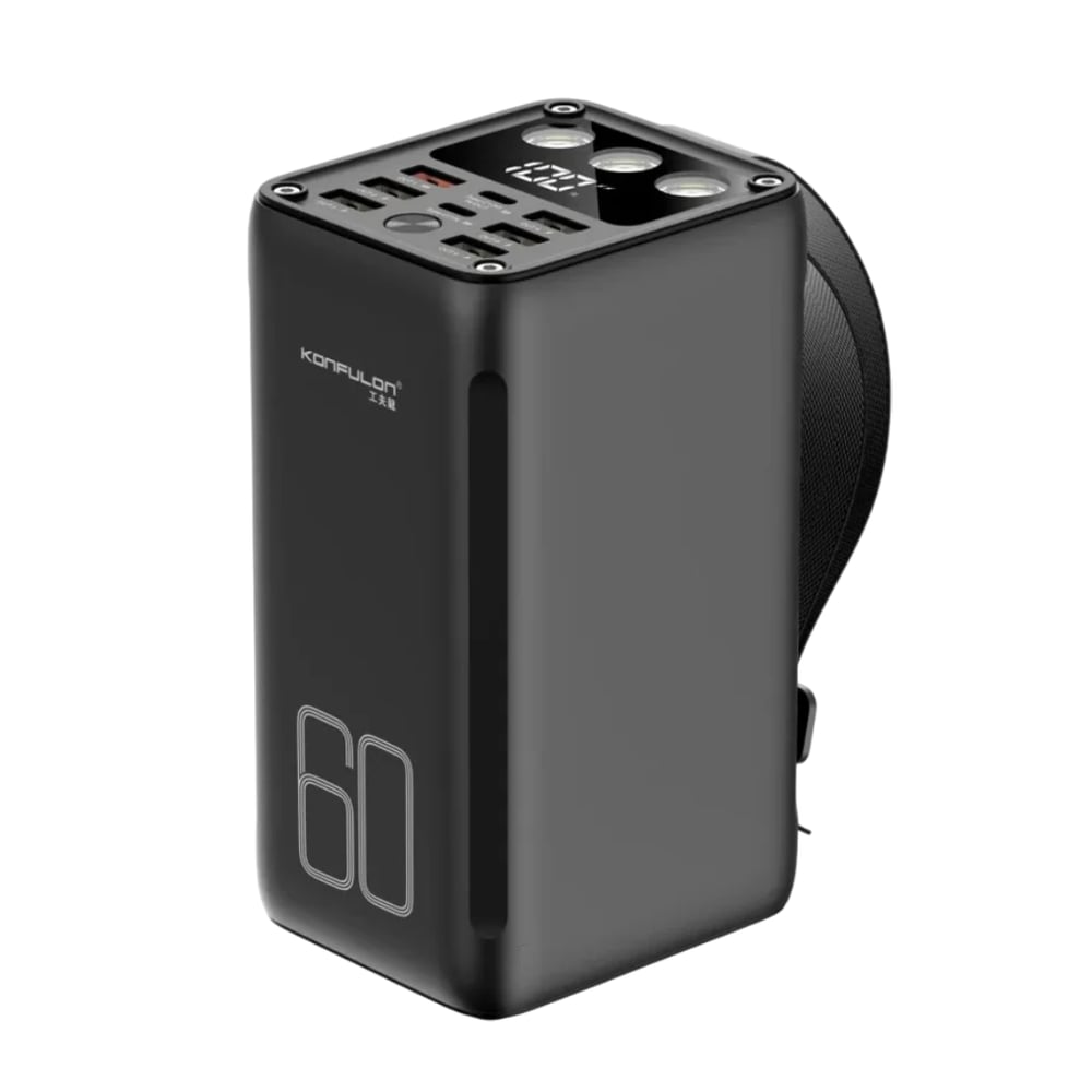 MSL 60000mAh Portable Power Bank with LED Lighting for Outdoor Use