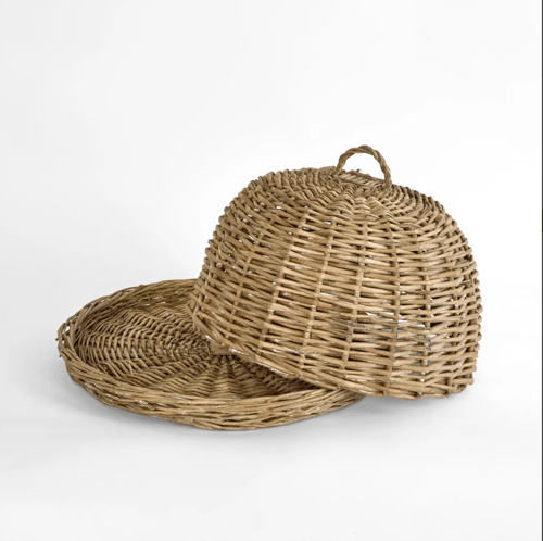 Image of Round Rattan Cloche