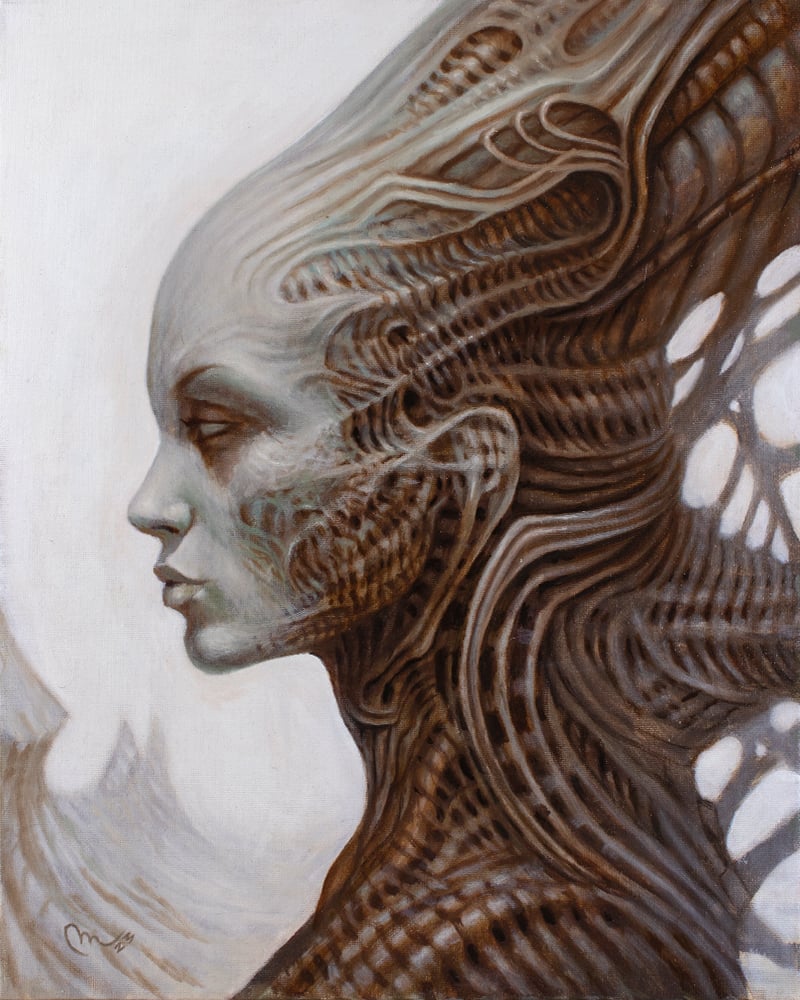 Image of "Right sister" Canvas Giclee Print 20x16"