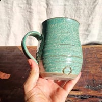 Image 4 of Hexagon Mug - EMERALD