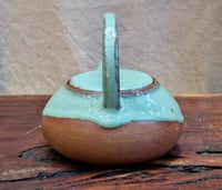 Image 3 of Squat Teapot - TURQUOISE