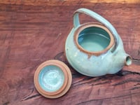 Image 5 of Squat Teapot - TURQUOISE