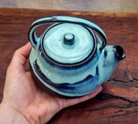 Image 2 of Black Teapot - TURQUOISE
