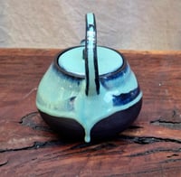 Image 5 of Black Teapot - TURQUOISE