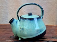 Image 4 of Black Teapot - TURQUOISE
