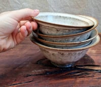 Image 1 of Flared Bowl Set - MOONSTONE